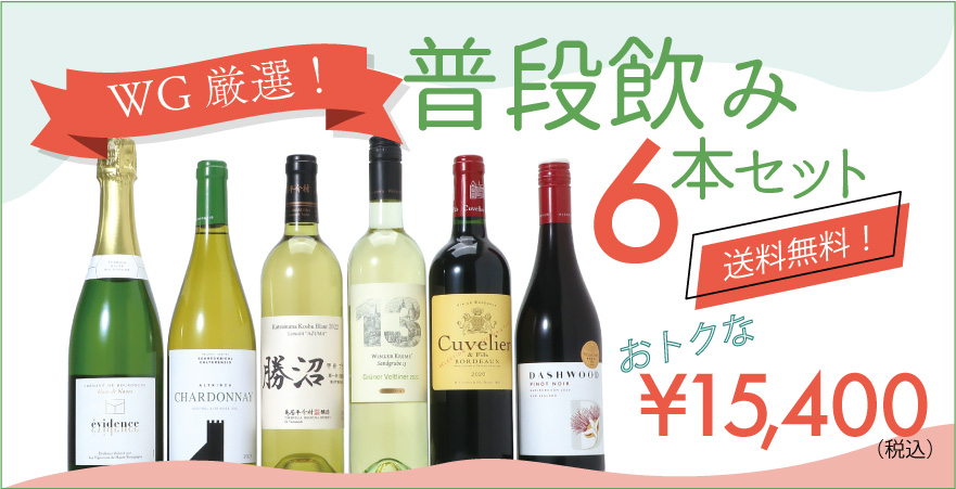 普段飲みワイン6本セット