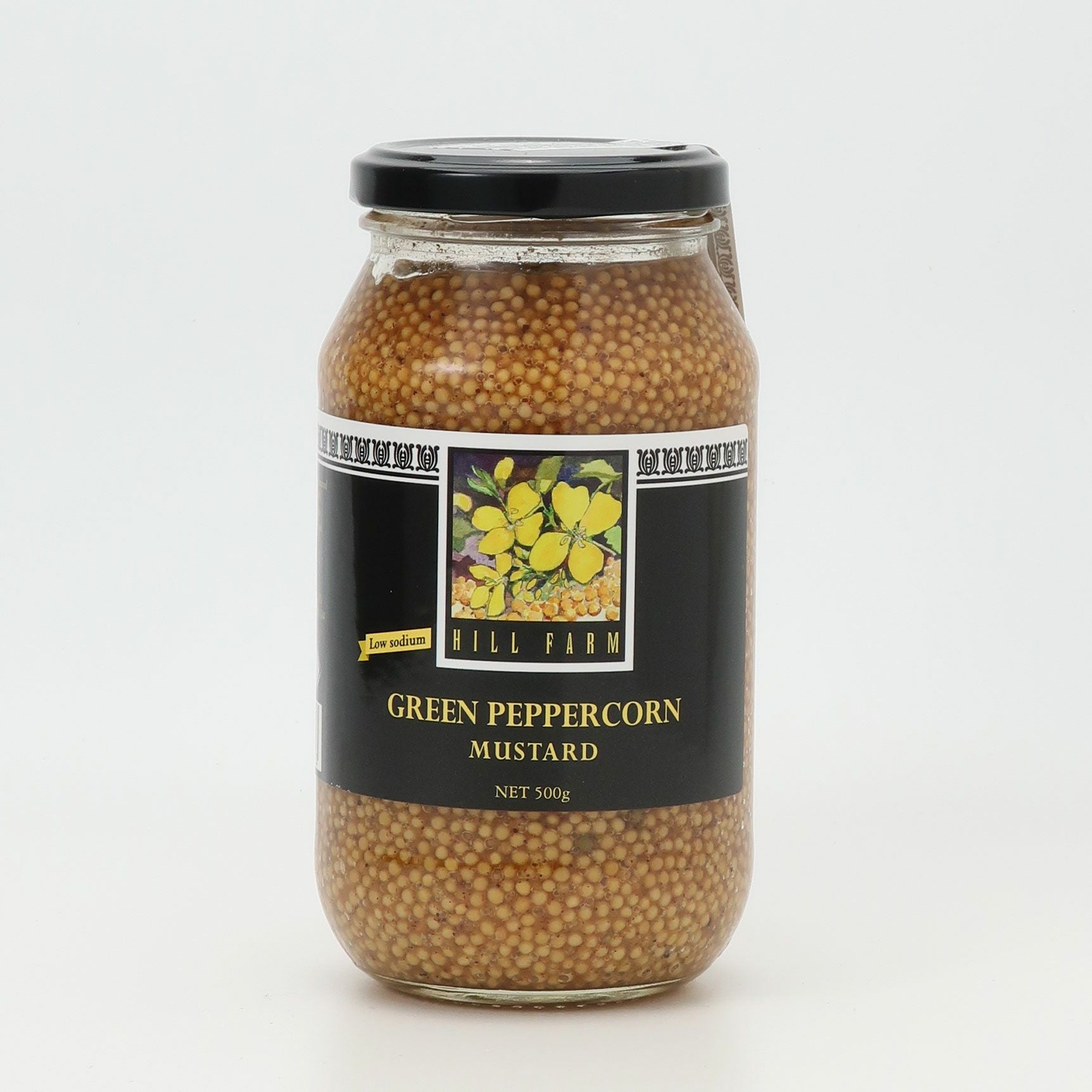 ヒル・ファーム グリーン ペッパーコーン マスタード 500g | ワイン