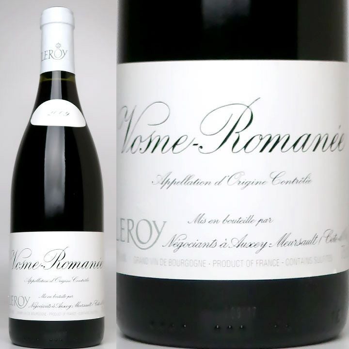 メゾン・ルロワ ヴォーヌ・ロマネ 2009 | ワイングロッサリー