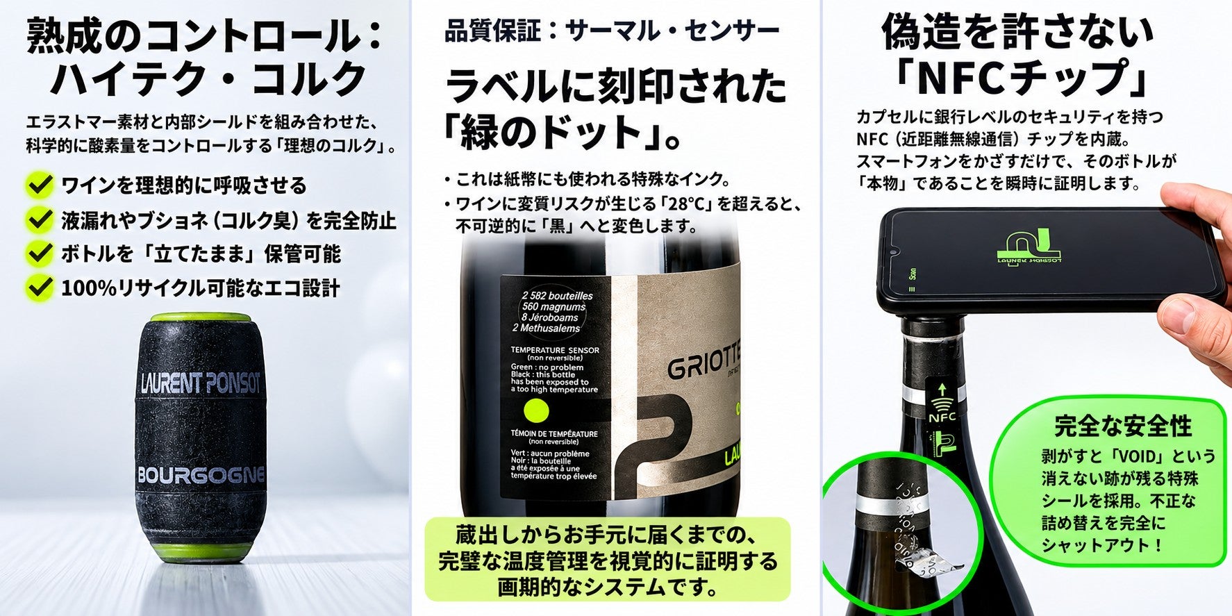 ローラン・ポンソの新しい試み