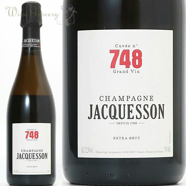 【希少】ジャクソン キュヴェ #742 シャンパーニュ JACQUESSON ジャクソン シャンパーニュ キュヴェ no748 NV | ワイングロッサリー