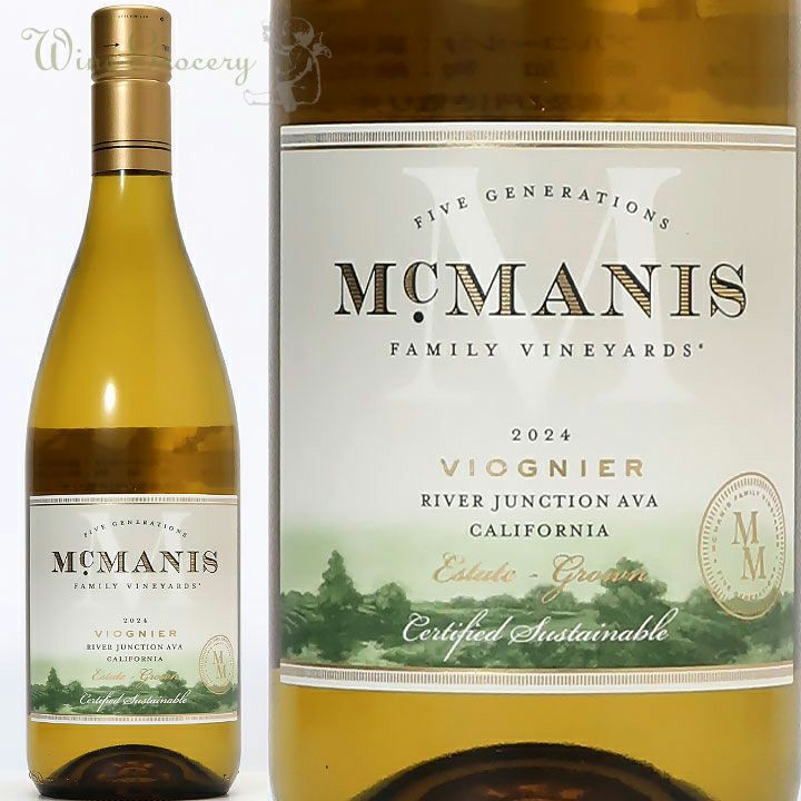 マドリード vini vinini ブランド マックマニス・ファミリー・ヴィンヤーズ ヴィオニエ リヴァー・ジャンクション カリフォルニア 2024 人気定番